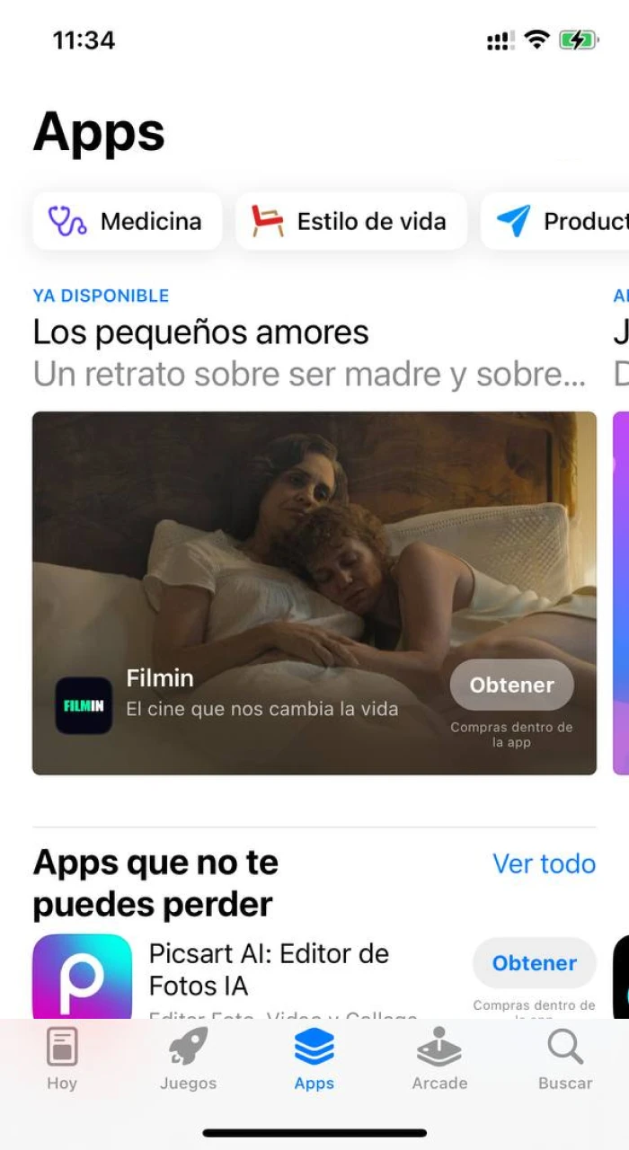 Para instalar la aplicación Megapari, ve a la App Store.