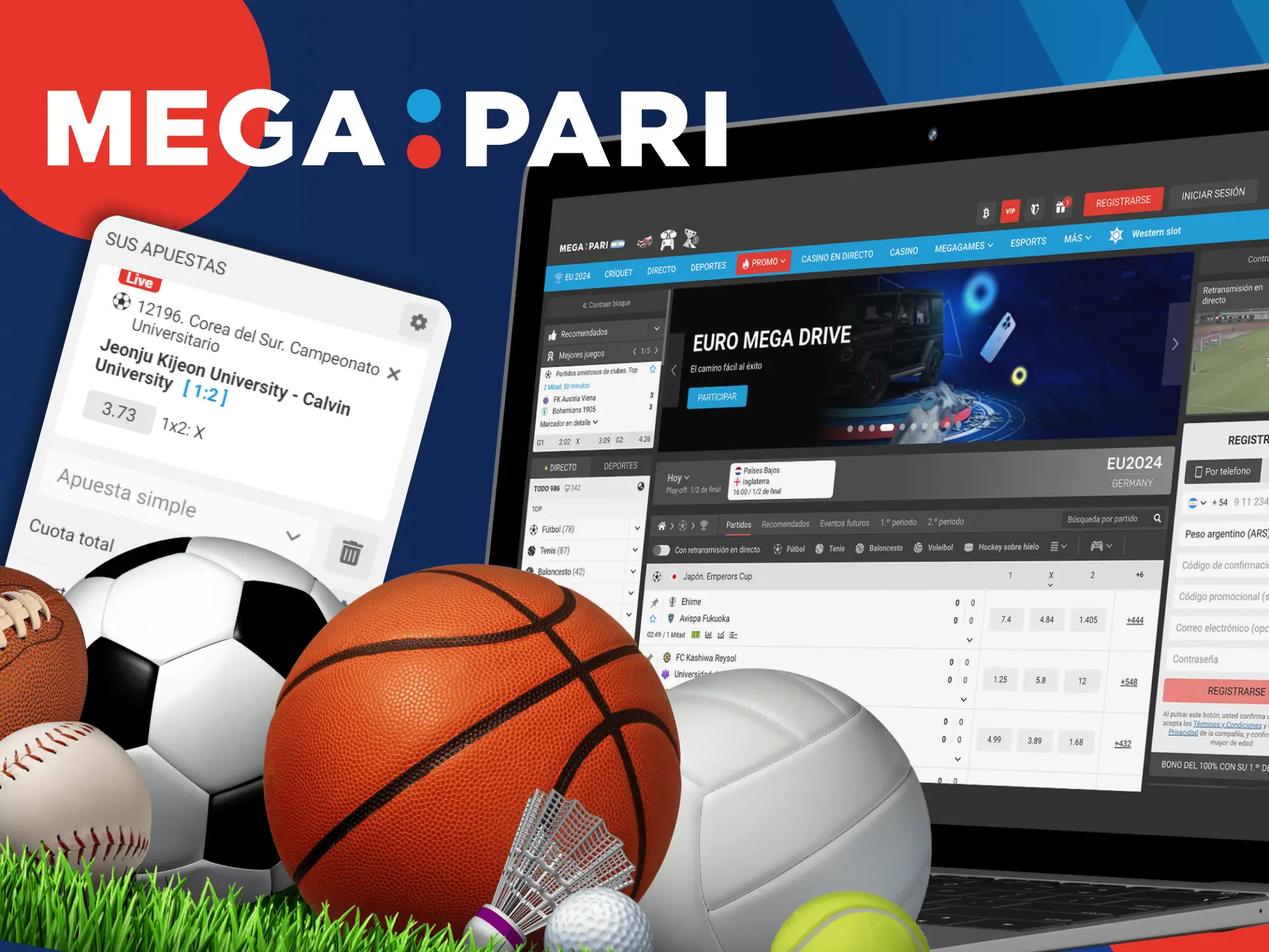 Que debo hacer para empezar a apostar en deportes en el sitio web del casino online Megapari.