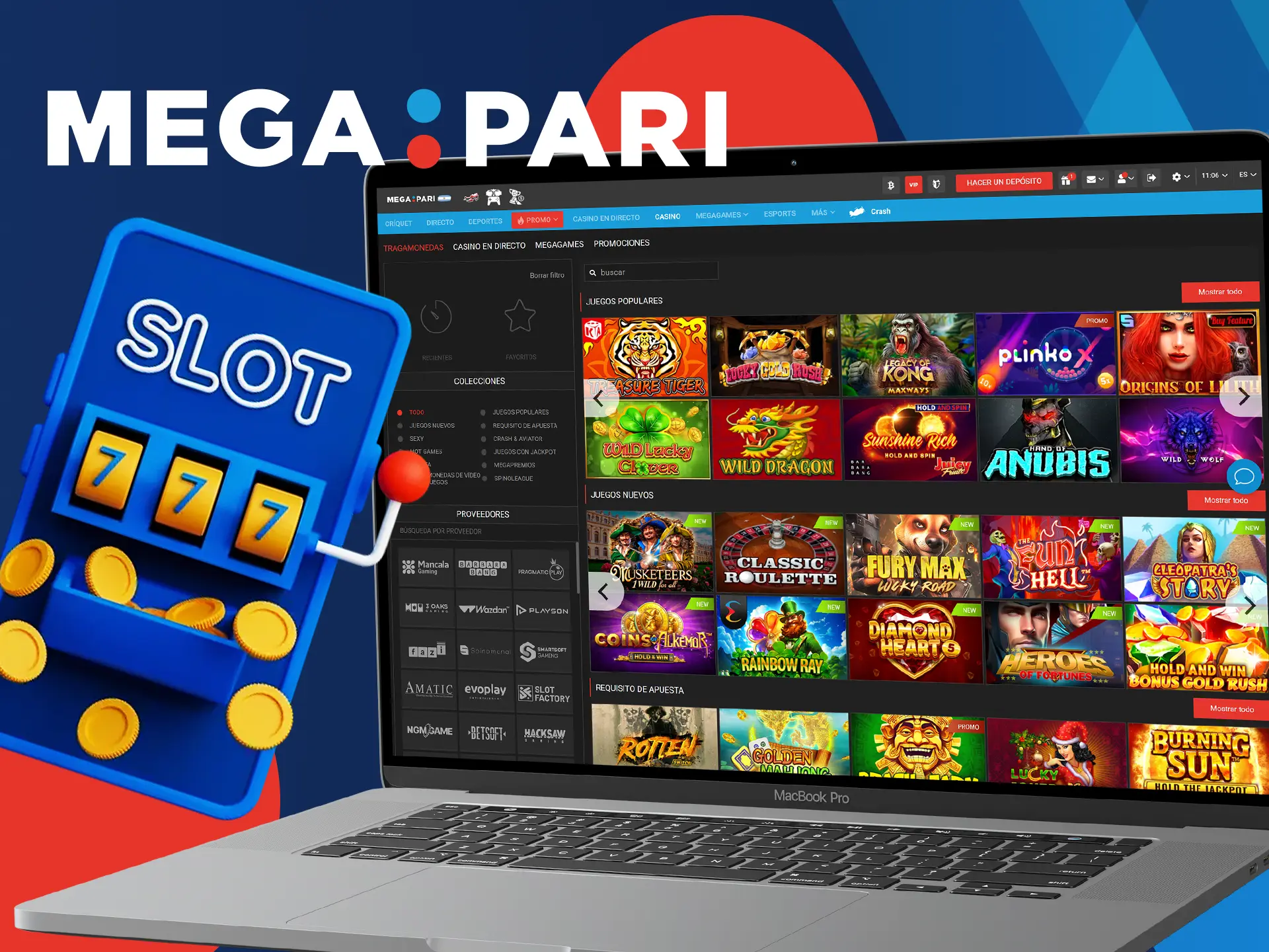 Para perfeccionar tus habilidades, aprovecha los juegos gratuitos de Megapari.